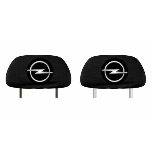 Set 5 huse tetiere negre, pentru gama auto OPEL