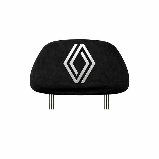 Set 5 huse tetiere negre, pentru gama auto RENAULT NOU