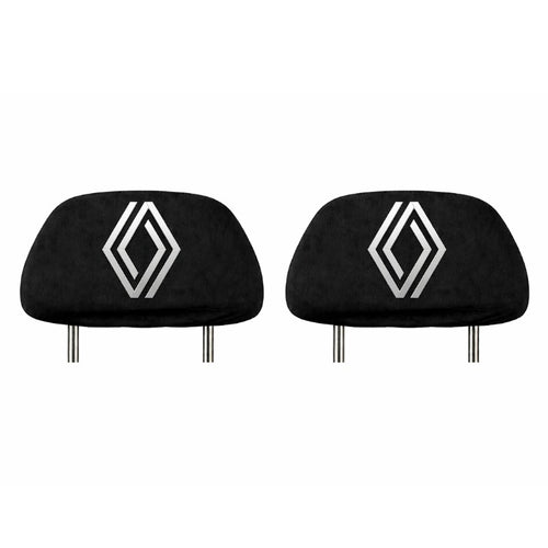 Set 5 huse tetiere negre, pentru gama auto RENAULT NOU