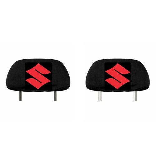 Set 5 huse tetiere negre, pentru gama auto SUZUKI