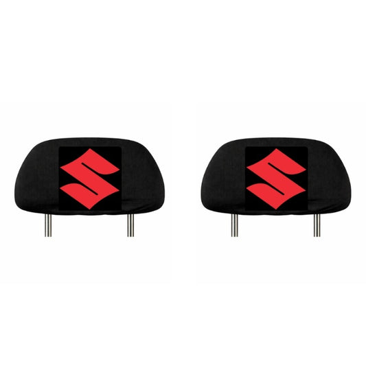 Set 5 huse tetiere negre, pentru gama auto SUZUKI