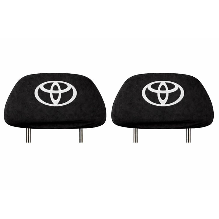 Set 5 huse tetiere negre, pentru gama auto TOYOTA