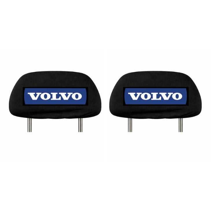 Set 5 huse tetiere negre, pentru gama auto VOLVO