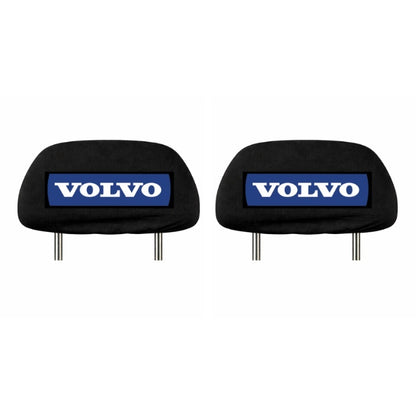 Set 5 huse tetiere negre, pentru gama auto VOLVO