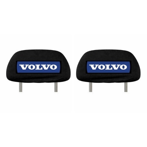 Set 5 huse tetiere negre, pentru gama auto VOLVO