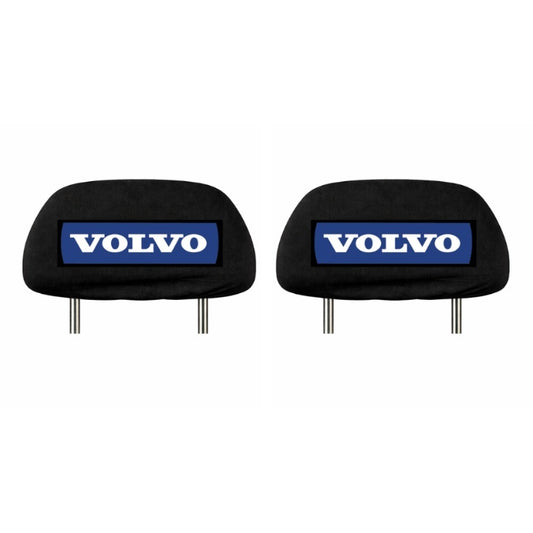 Set 5 huse tetiere negre, pentru gama auto VOLVO