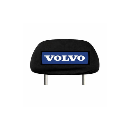 Set 5 huse tetiere negre, pentru gama auto VOLVO