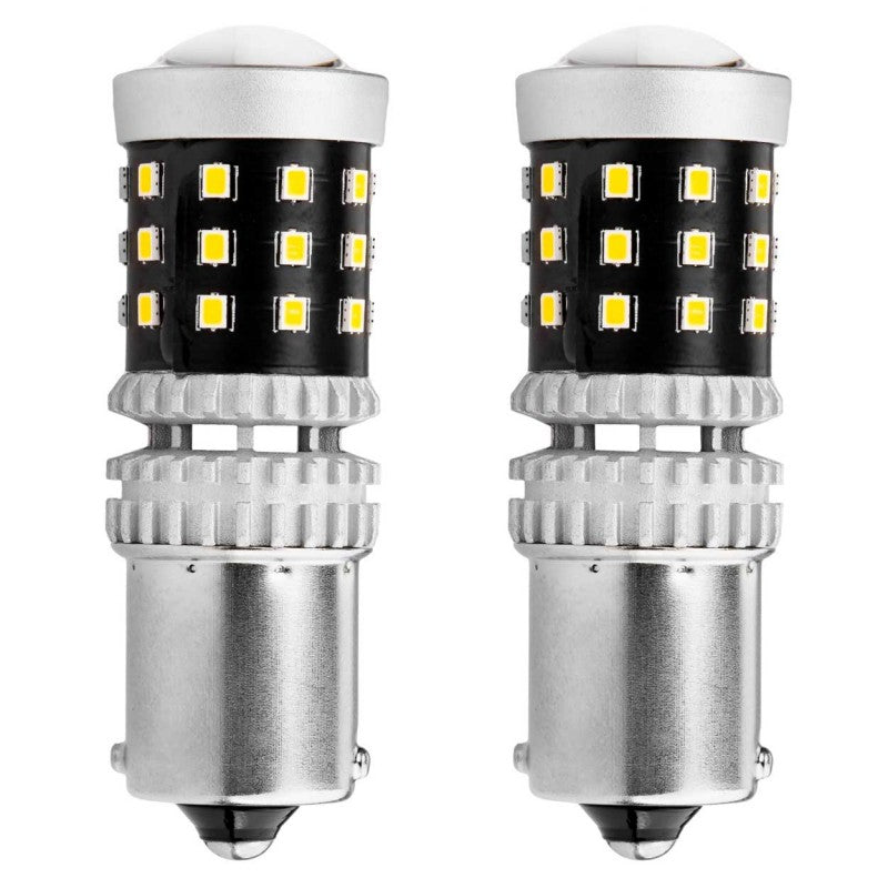 Set becuri auto Canbus 2016 39SMD 1156 BA15S P21W R10W R5W Alb 12V 24V AMIO-02799
