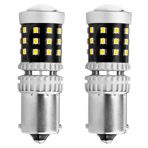 Set becuri auto Canbus 2016 39SMD 1156 BA15S P21W R10W R5W Alb 12V 24V AMIO-02799