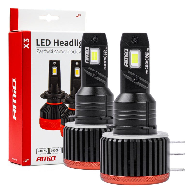 Set becuri  auto H15- AMIO