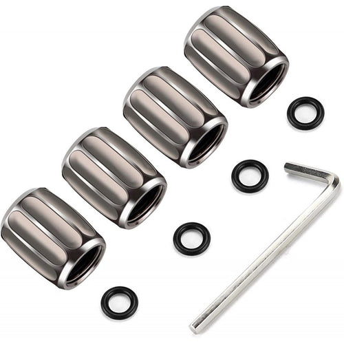 Set capacele valva auto, striații, universale, anti furt, negre