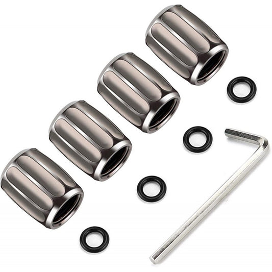 Set capacele valva auto, striații, universale, anti furt, negre