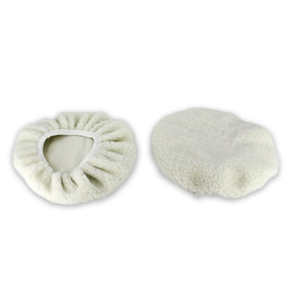 Set de 2 calote lustruire din lână - 18 cm