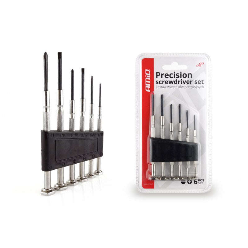 Set de șurubelnițe, de precizie, 6 bucati