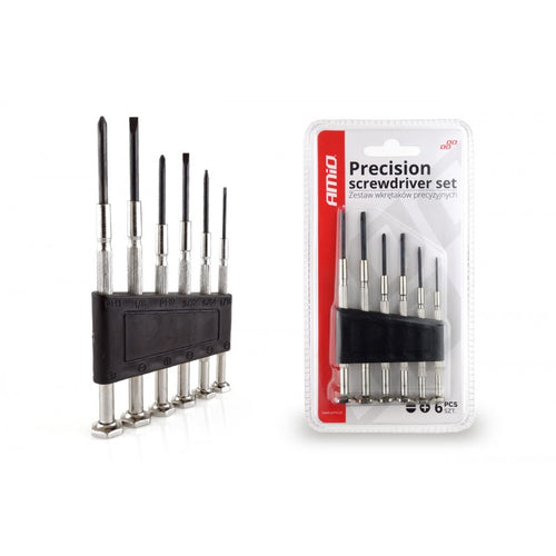 Set de șurubelnițe, de precizie, 6 bucati
