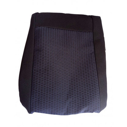 Set huse scaun 2+1 negru cu albastru