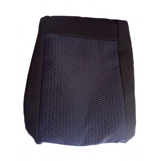 Set huse scaun 2+1 negru cu albastru