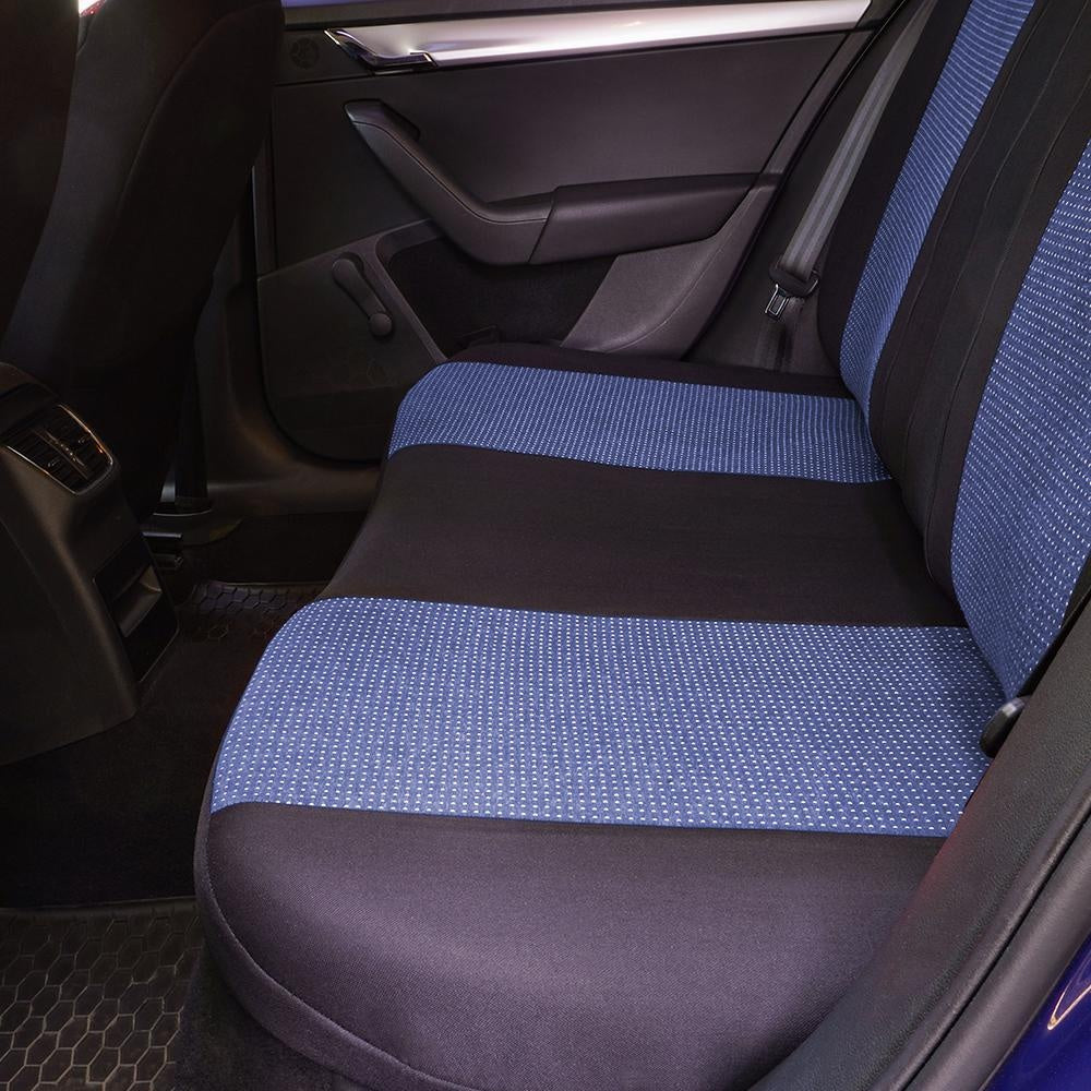SET HUSE SCAUN RACING ALBASTRU