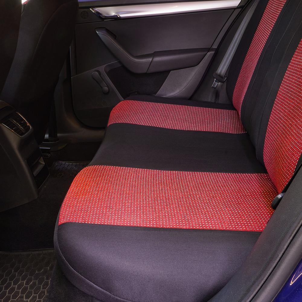 SET HUSE SCAUN RACING ROSU