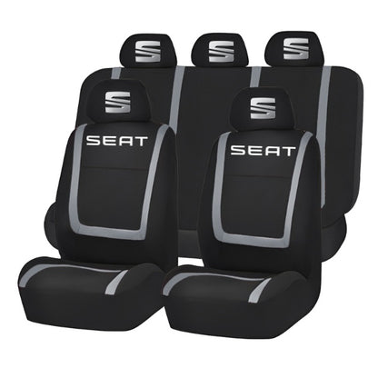 Set Huse Scaune Universale Compatibile cu Seat – Negru/Gri
