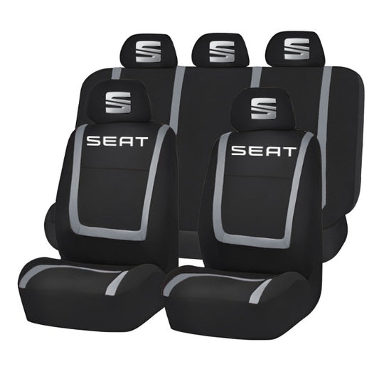 Set Huse Scaune Universale Compatibile cu Seat – Negru/Gri