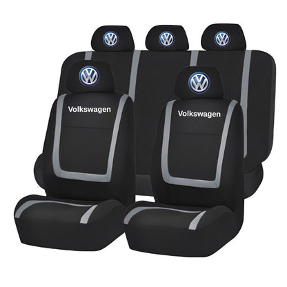 Set Huse Scaune Universale Compatibile cu Volkswagen – Negru/Gri