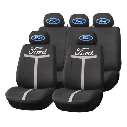 Set Huse Scaune Universale HLX1 Compatibile cu Ford – Negru/Gri