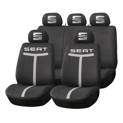 Set Huse Scaune Universale HLX1 Compatibile cu Seat – Negru/Gri