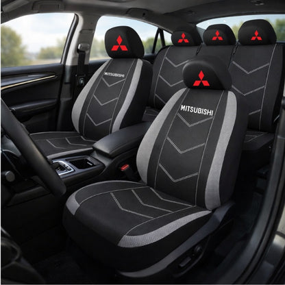 Set Huse Scaune Universale HLX3 Compatibile cu Mitsubishi – Negru/Gri