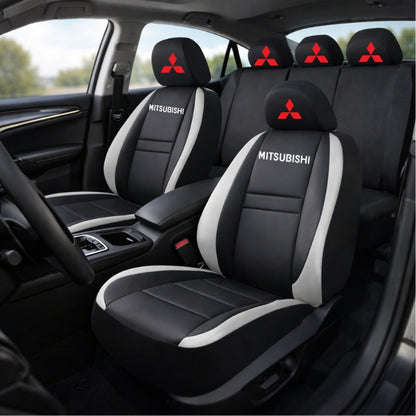 Set Huse Scaune Universale HLX4 Compatibile cu Mitsubishi – Negru/Gri
