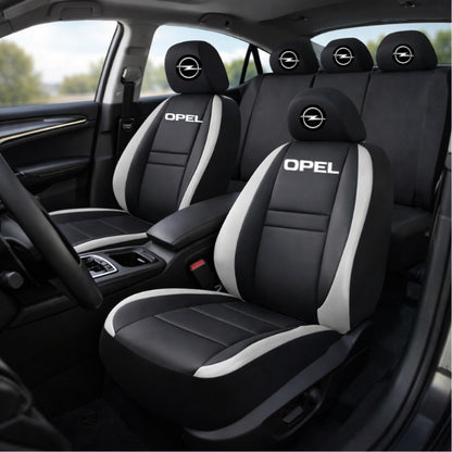 Set Huse Scaune Universale HLX4 Compatibile cu Opel – Negru/Gri