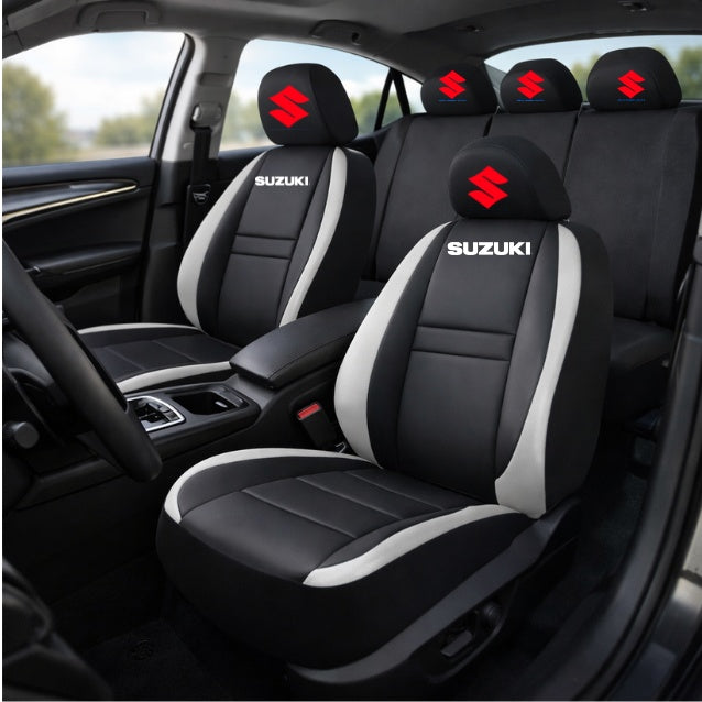 Set Huse Scaune Universale HLX4 Compatibile cu Seat – Negru/Gri