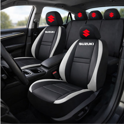 Set Huse Scaune Universale HLX4 Compatibile cu Seat – Negru/Gri