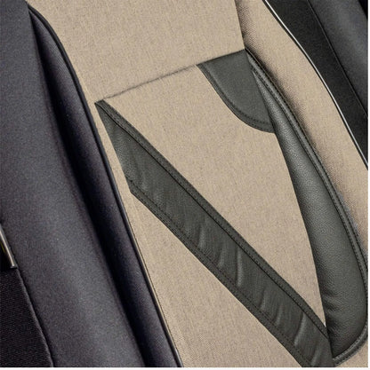 Set Huse Scaune Universale Nero Crem Personalizate cu Fiat