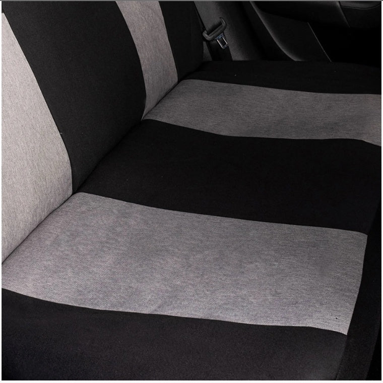 Set Huse Scaune Universale Nero Gri Personalizate cu Mitsubishi