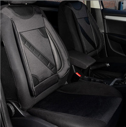 Set Huse Scaune Universale Nero Negru Personalizate cu Ford