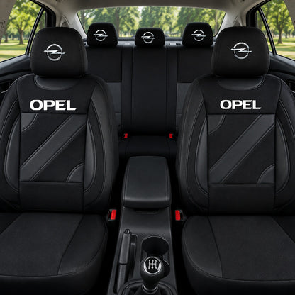 Set Huse Scaune Universale Nero Negru Personalizate cu Opel