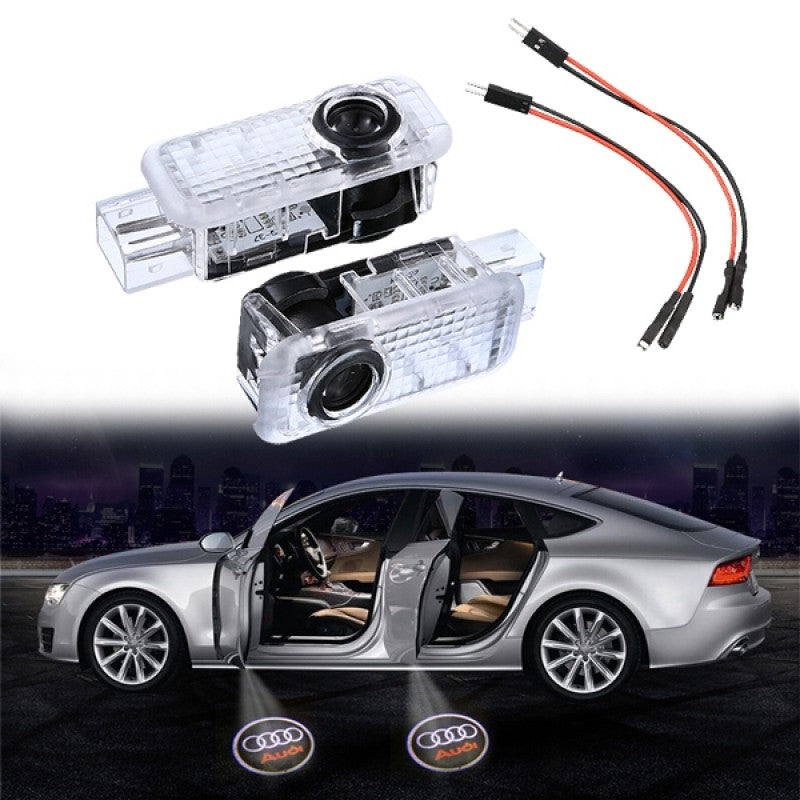 Lampi portiera logo Audi-2 buc/ set