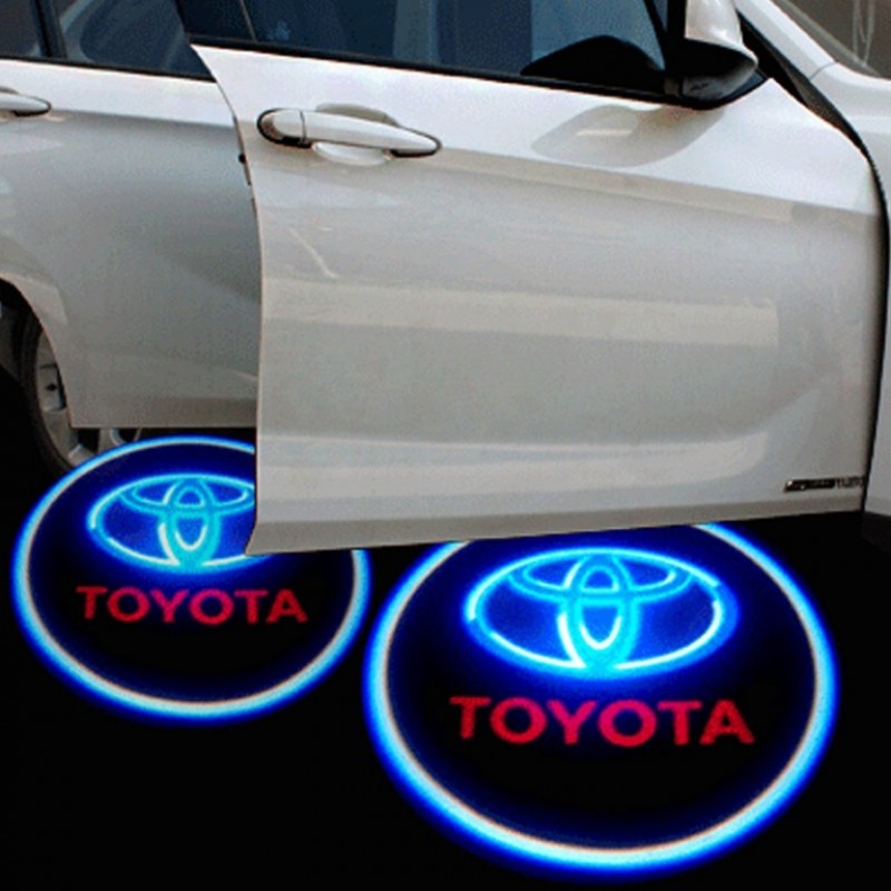 Set lampi portiera logo Toyota