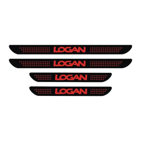 Set protectie praguri adezive Dacia Logan