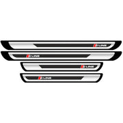 Set protectie praguri adezive imitatie gri Audi S-line