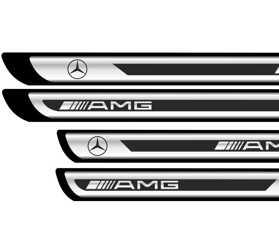 Set Protectie Praguri Crom AMG