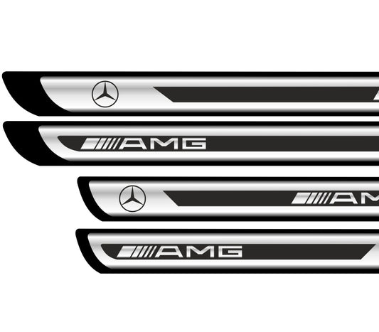 Set Protectie Praguri Crom AMG