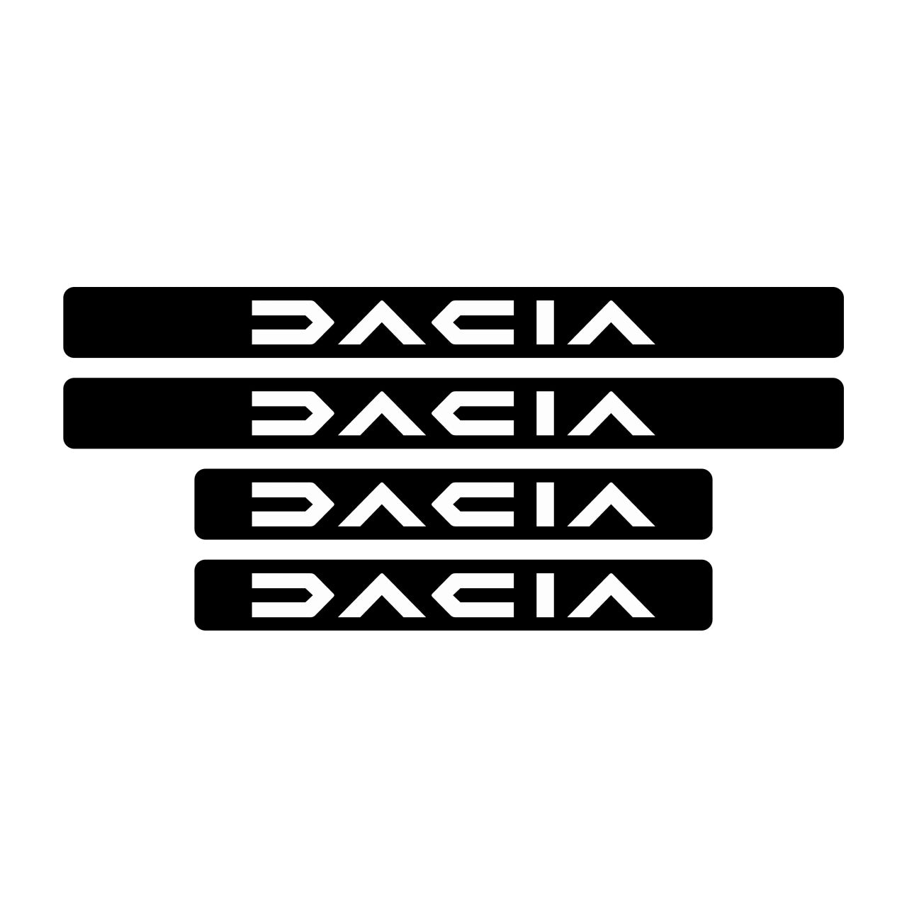 Set protectie praguri Dacia DC