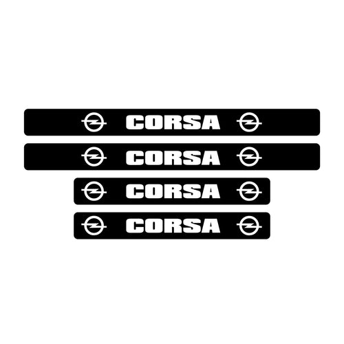 Set protectie praguri Opel Corsa