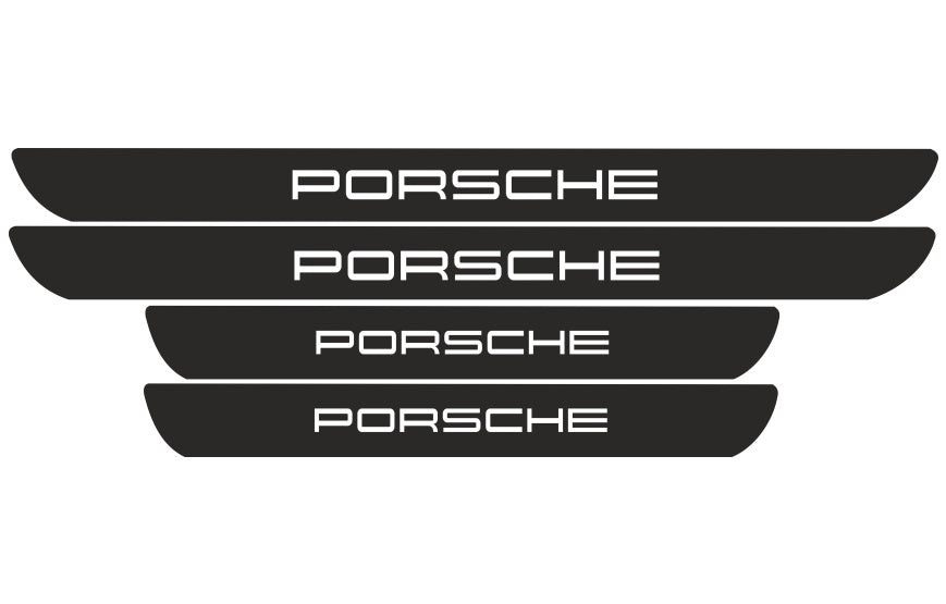 Set protectie praguri Porsche