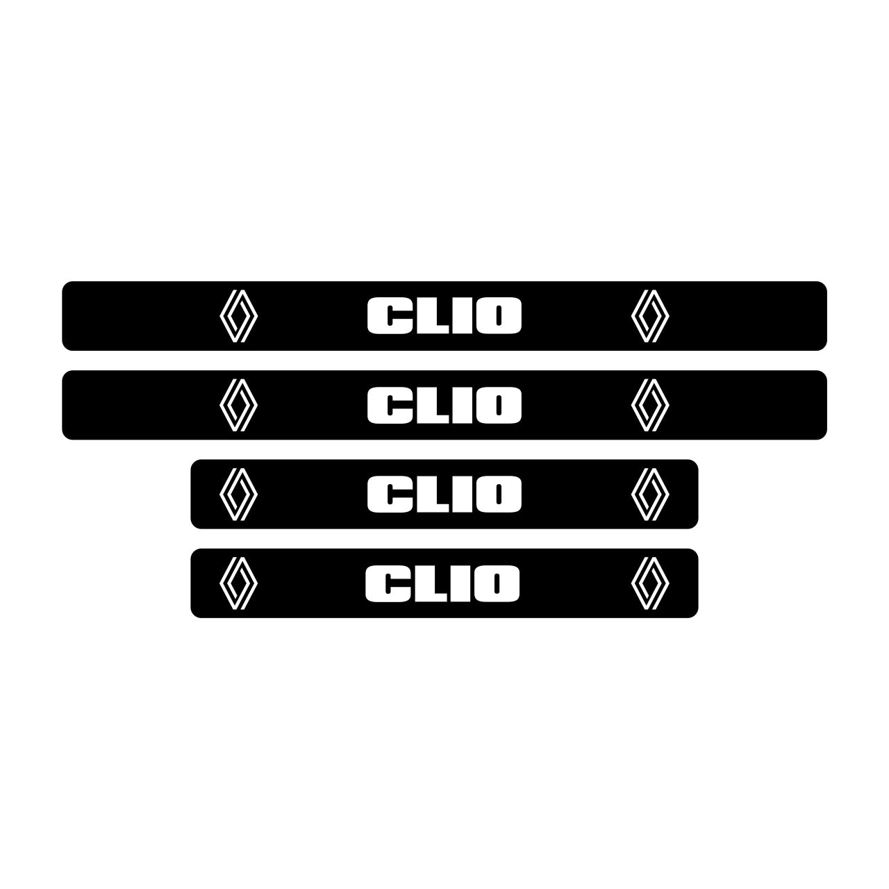 Set protectie praguri Renault Clio