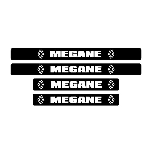 Set protectie praguri Renault Megane