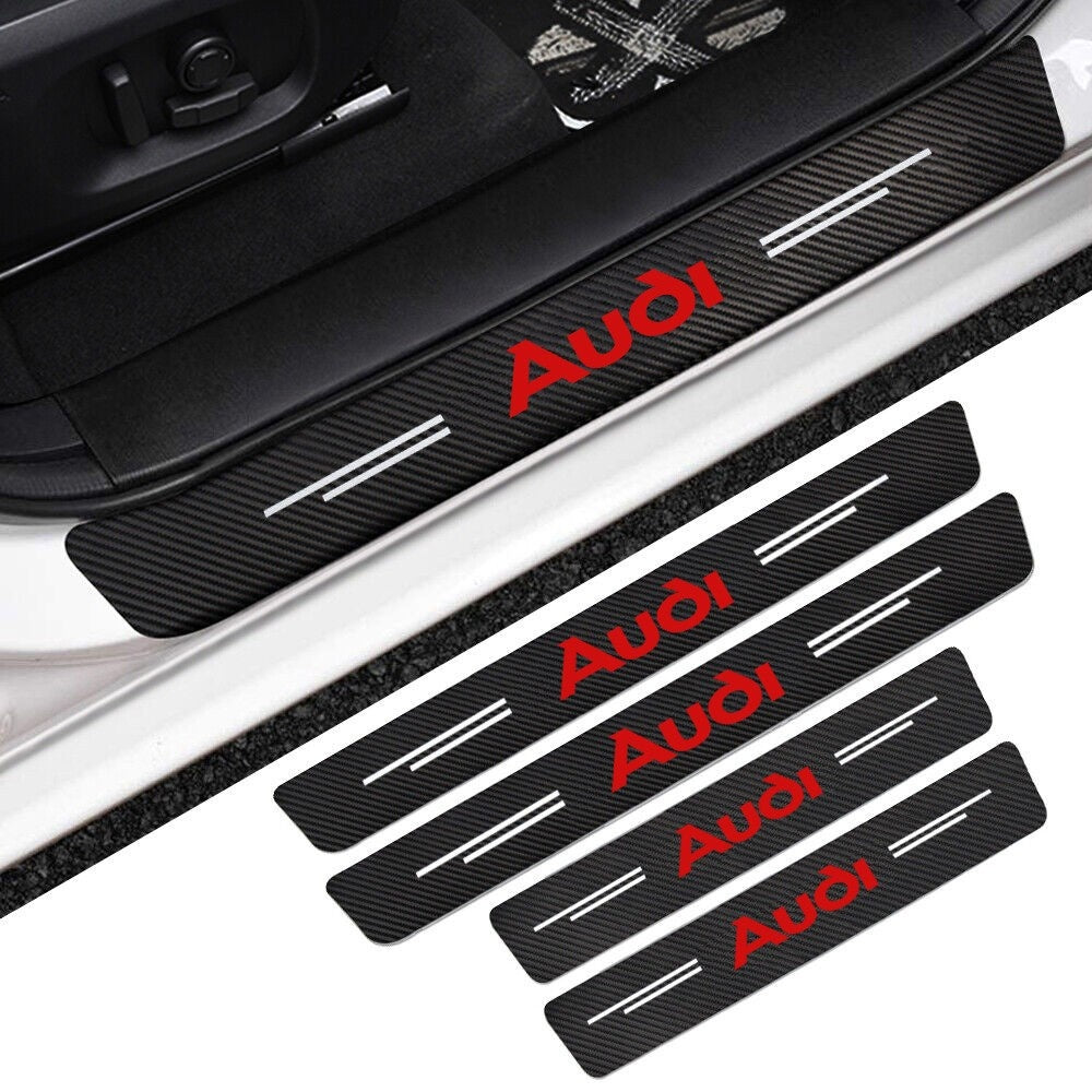Set Protectii Praguri Carbon Audi V1