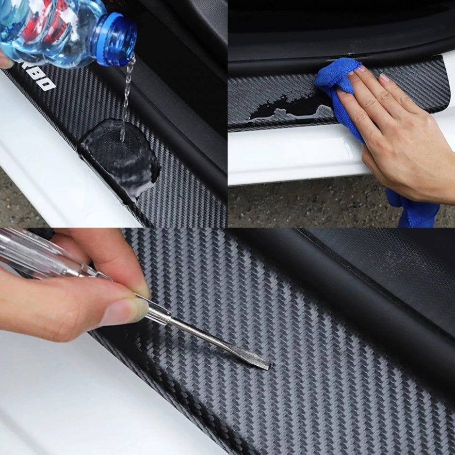 Set Protectii Praguri Carbon Volvo